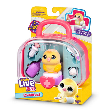 Moose Toys LITTLE LIVE PETS OUCHIES S2 VET KIT CHIRPY