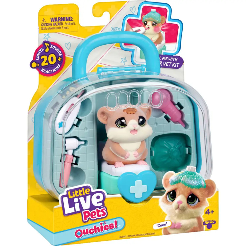 Moose Toys LITTLE LIVE PETS OUCHIES S2 VET KIT COCO