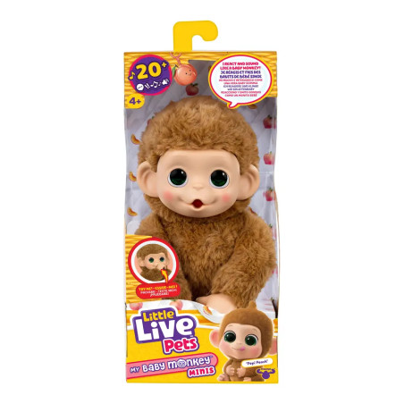 Little Live Pets - My Baby Mini Monkey S3 - 3-fach sortiert