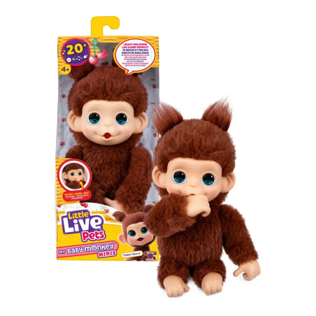 Little Live Pets - My Baby Mini Monkey S3 - 3-fach sortiert