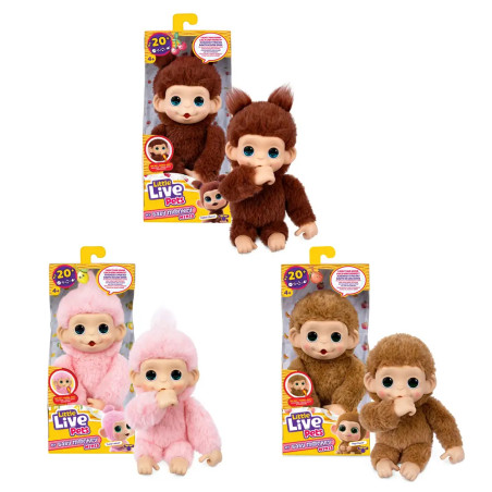 Little Live Pets - My Baby Mini Monkey S3 - 3-fach sortiert