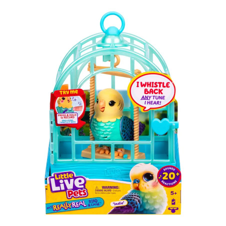 Moose Toys LITTLE LIVE PETS MY REALLY REAL S2 BIRD   CAGE INDIE