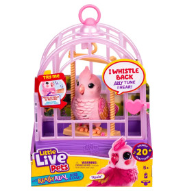 Moose Toys LITTLE LIVE PETS MY REALLY REAL S2 BIRD   CAGE ROSIE