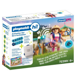 PLAYMOBIL Activation Set Reiterhof 72399 – Erweiterung für deine Pferde-Spielwelt
