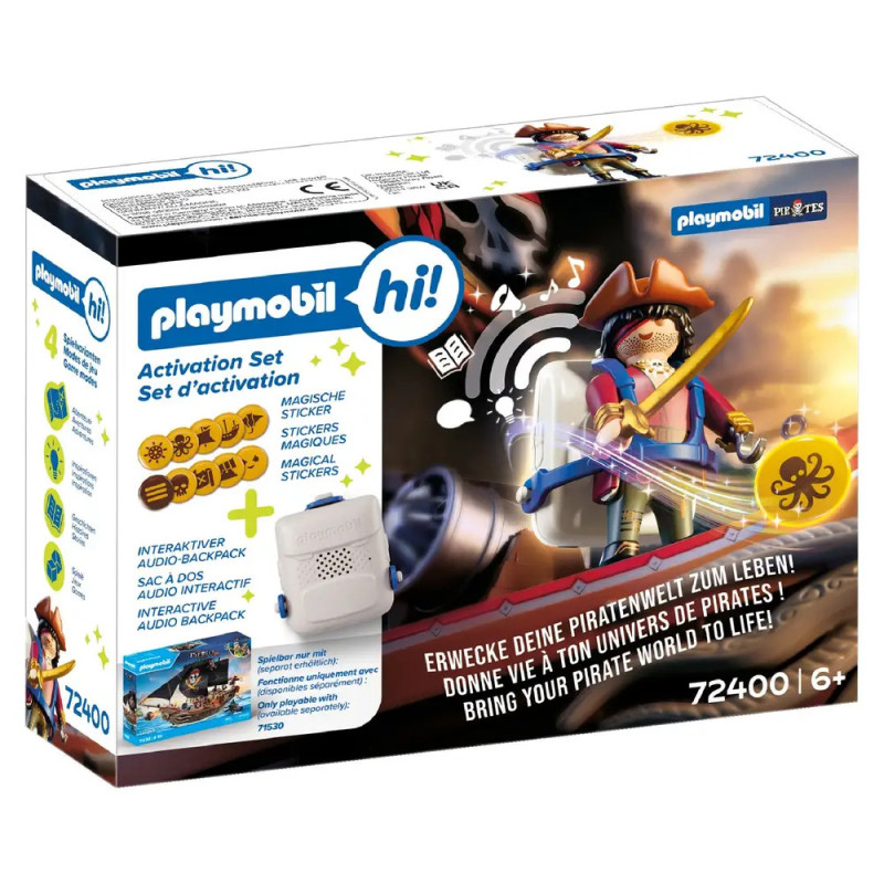 PLAYMOBIL Activation Set Piraten 72400 – Erweitere deine Abenteuer auf hoher See!