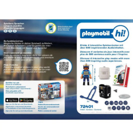 PLAYMOBIL Activation Set Polizei 72401 – Verstärke deine Polizeitruppe!
