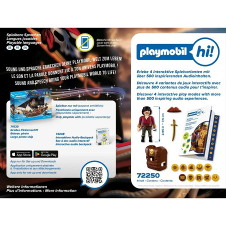 PLAYMOBIL Magische Sticker Piraten 72250 – Dein Ticket in aufregende Seeabenteuer!