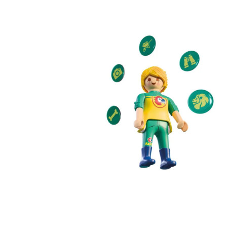 PLAYMOBIL Magische Sticker Zoo 72252 – Gestalte deine eigene Tierwelt!