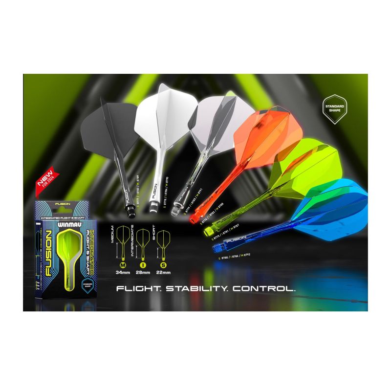 Winmau Fusion Flight/Shafts NN sort.