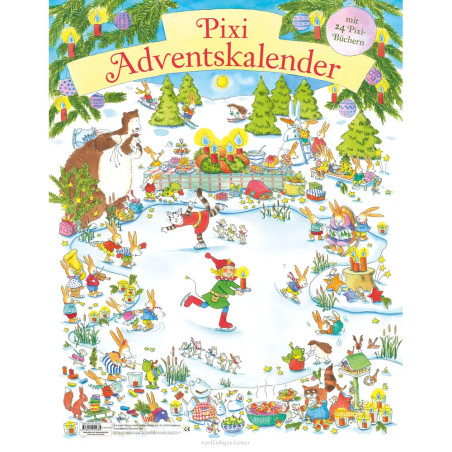 Pixi Adventskalender 2026, 24 Teile