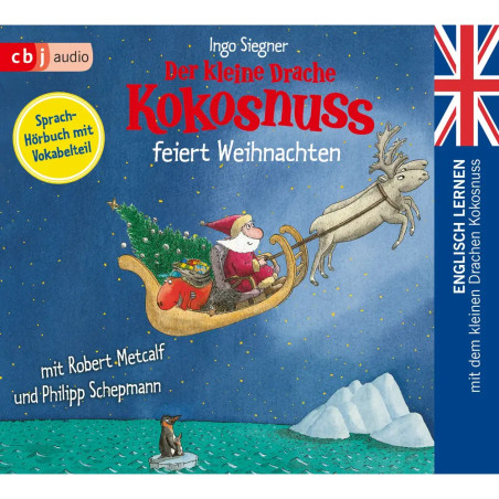 CD Der kleine Drache Kokosnuss feiert Weihnachten für Kinder ab 5 Jahren.