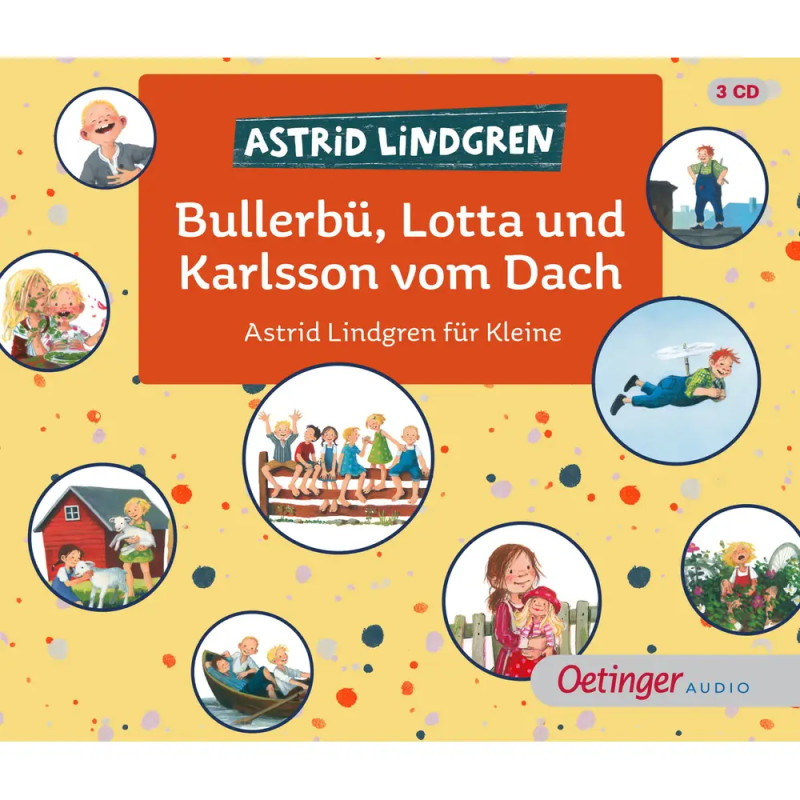 HCD Bullerbü, Lotta und Karlsson vom Dach. Astrid Lindgren für Kleine