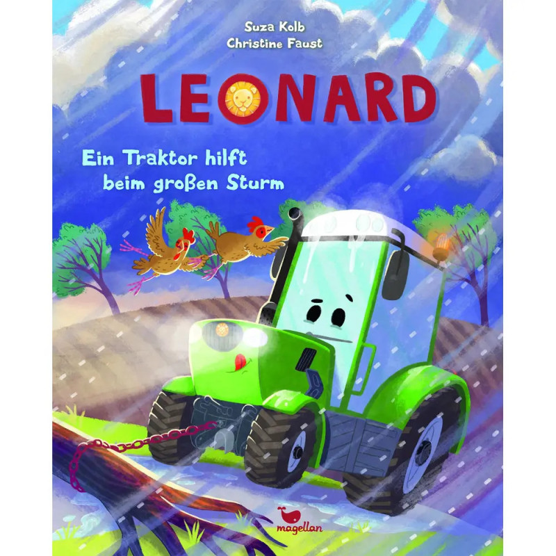 Magellan Leonard Kolb Bd. 4: Ein Traktor hilft beim Sturm – Spannendes Kinderbuch ab 4 J.