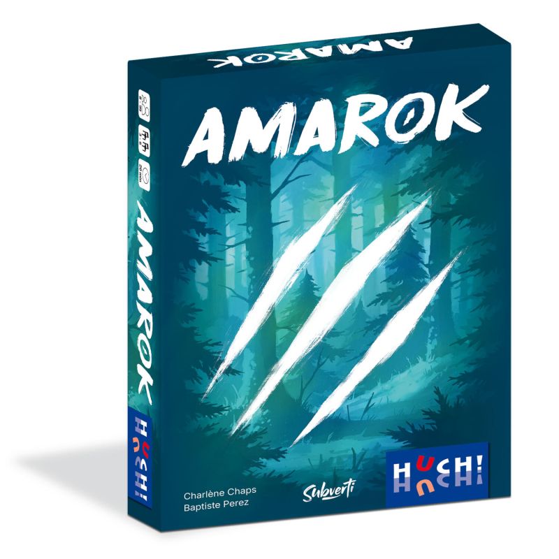 Hutter Amarok – Strategisches Wolfs-Brettspiel für 2-4 Spieler ab 8 Jahren | 4260071885630