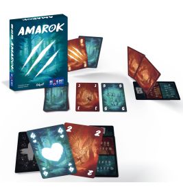 Hutter Amarok – Strategisches Wolfs-Brettspiel für 2-4 Spieler ab 8 Jahren | 4260071885630