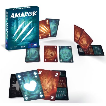 Hutter Amarok – Strategisches Wolfs-Brettspiel für 2-4 Spieler ab 8 Jahren | 4260071885630
