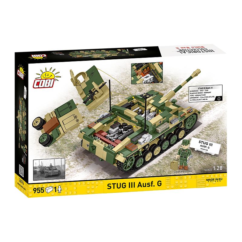 955 PCS HC WWII / 2676 / STUG IIIAusf.G