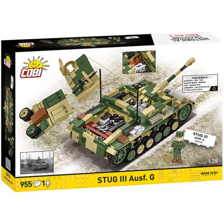 955 PCS HC WWII / 2676 / STUG IIIAusf.G