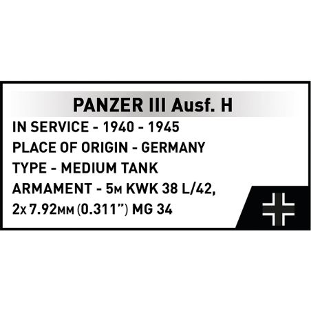 PANZER III AUSF. H