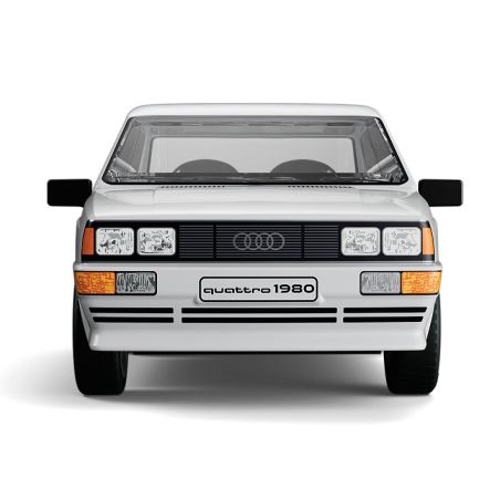 Audi Quattro weiß