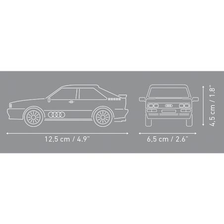 Audi Quattro weiß