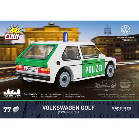 VW Golf 1974 Polizei
