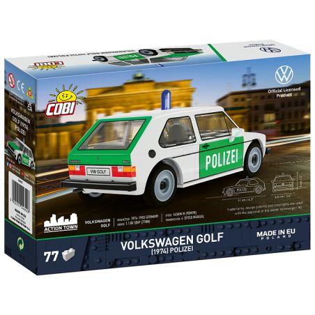 VW Golf 1974 Polizei