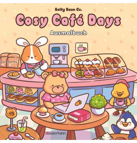Cosy Café Days - Ausmalbuch
