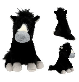 Miss Melody Plüsch Pferd schwarz 20 cm