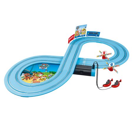Carrera® First Paw Patrol Rennbahn 2,4m | Batteriebetrieben | Chase & Marshall | Ab 3 Jahren