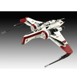 Starter Kit ARC-170 Fighter, Revell Modellbausatz Star Wars mit Basiszubehör