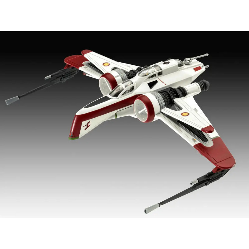 Starter Kit ARC-170 Fighter, Revell Modellbausatz Star Wars mit Basiszubehör