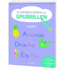 Loewe Schreiben lernen mit Spurrillen – Silben: Erste Schritte zum sicheren Schreiben