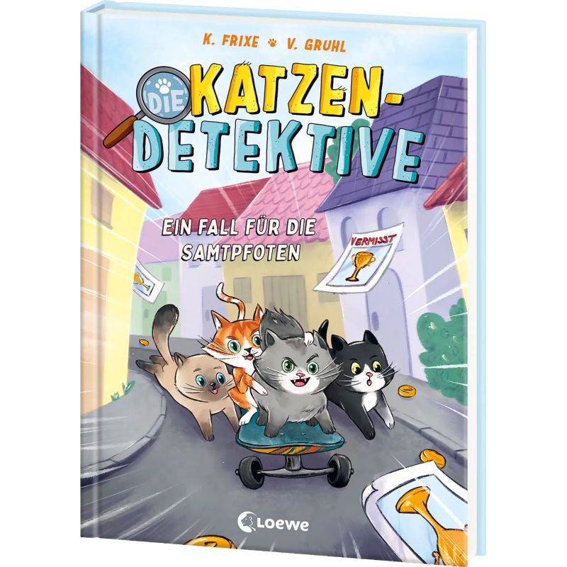 Loewe Die Katzen-Detektive (Band 1): Ein Fall für die Samtpfoten – Krimi ab 6 J.