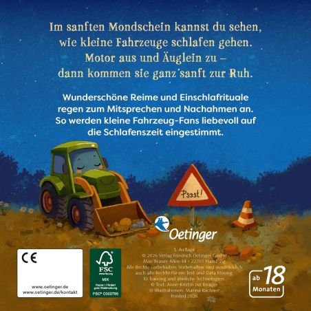 Wie kleine Fahrzeuge schlafen