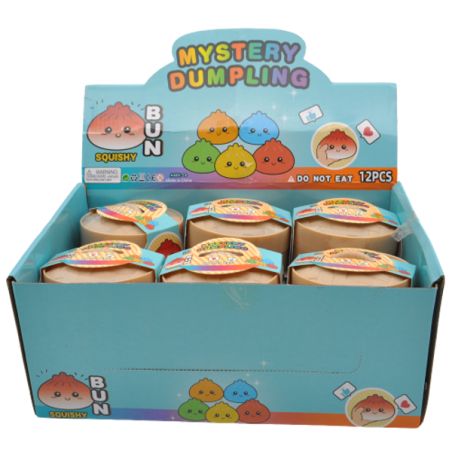 Triton-X Stretch-O Maltose Squishy Dumpling – Glitter, dehnbar, Antistress