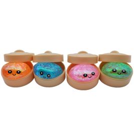 Triton-X Stretch-O Maltose Squishy Dumpling – Glitter, dehnbar, Antistress