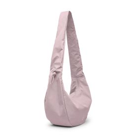 Moon Bag Ruffle pink dolphin