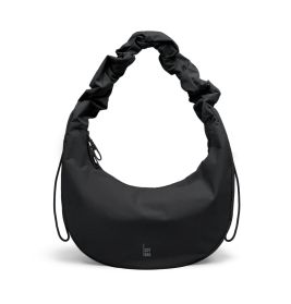 Moon Bag Ruffle Cat Shark black
