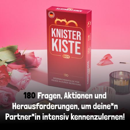 Knisterkiste Hot – Das ultimative Partyspiel für heiße Momente & unvergessliche Abende