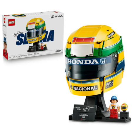 LEGO® Senna Helm Special Edition (43024) – Ayrton Senna Sammlermodell ab 18 Jahren