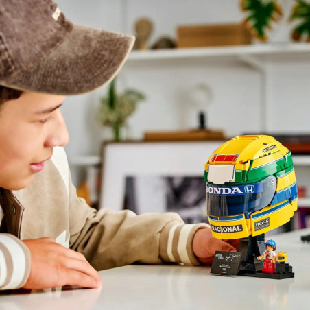 LEGO® Senna Helm Special Edition (43024) – Ayrton Senna Sammlermodell ab 18 Jahren