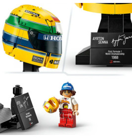 LEGO® Senna Helm Special Edition (43024) – Ayrton Senna Sammlermodell ab 18 Jahren