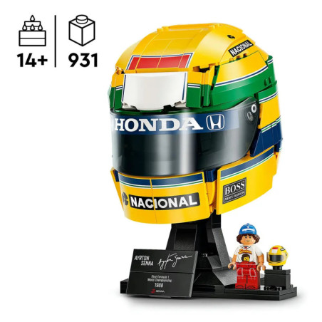 LEGO® Senna Helm Special Edition (43024) – Ayrton Senna Sammlermodell ab 18 Jahren