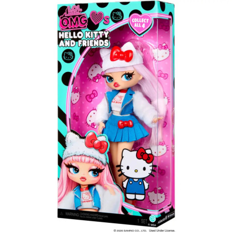 MGA Entertainment LOL Surprise! O.M.G. Loves Hello Kitty Modepuppe | Exklusives Crossover