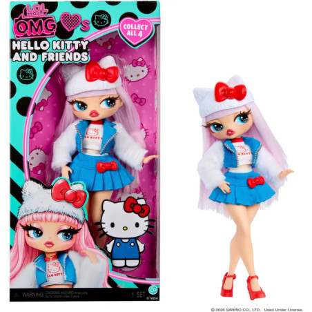 MGA Entertainment LOL Surprise! O.M.G. Loves Hello Kitty Modepuppe | Exklusives Crossover