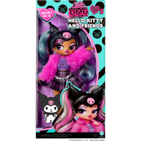 MGA Entertainment LOL Surprise! O.M.G. Loves Hello Kitty Fashion-Puppe | Einzigartiges Design