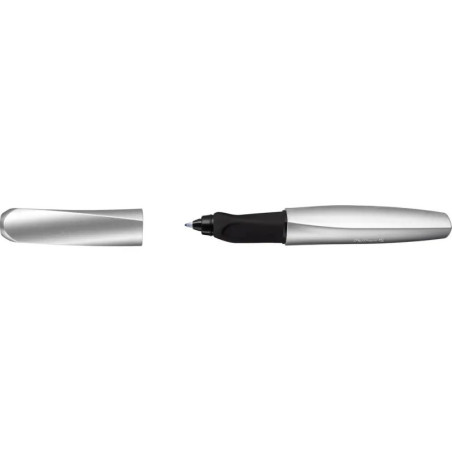 Pelikan Tintenroller Twist R457 silber – Ergonomisches Schreibgefühl