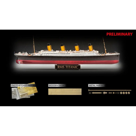 Revell Titanic Platinum Edition Modellbausatz – Legendäres Schiff detailgetreu nachbauen