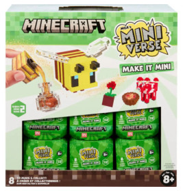 MGA Entertainment Miniverse Make It Mini Minecraft – Miniatur-Bastelset